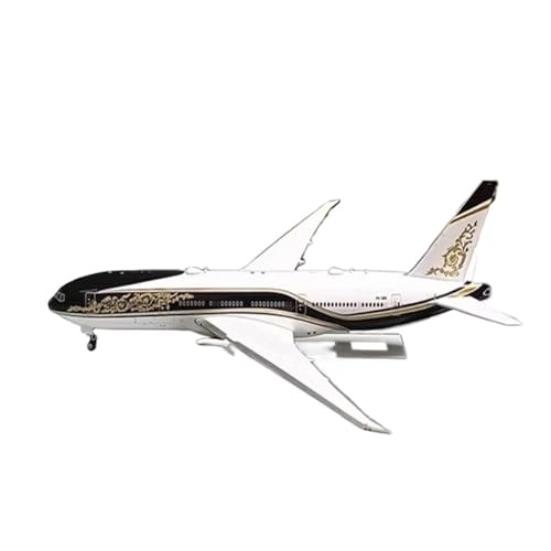 BMAONZ Kleinen Modellflugzeugen 1:400 Für B777-200 P4-SKN Equatorial Guinea Airlines Modell Spielzeug Diecast Legierung Flugzeug Modell Dekoration Miniatur Modelle von BMAONZ