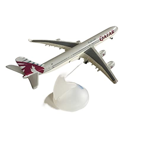 BMAONZ Kleinen Modellflugzeugen 15cm 1:600 ​​für A340-600 Flugzeugmodell Qatar AirwaysSimulation Von Statischen Flugzeugmodellen Simulation Miniatur Modelle von BMAONZ