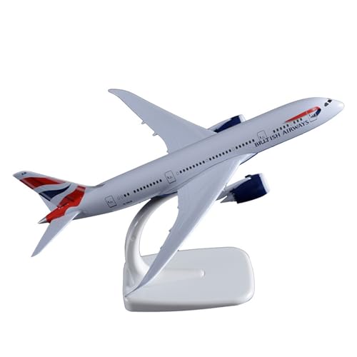 BMAONZ Kleinen Modellflugzeugen 20 cm für British Airways B787 Airline-Flugzeugmodell aus Legierung mit Sockel, Spielzeug, Sammlerstück, Souvenir Miniatur Modelle BMAONZ Kleinen Modellflugzeugen 20 cm für British Airways B787 Airline-Flugzeugmodell aus Legierung mit Sockel, Spielzeug, Sammlerstück, Souvenir Miniatur Modelle von BMAONZ