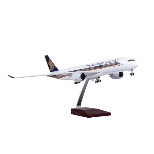 BMAONZ Kleinen Modellflugzeugen 47 cm 1/142 Für Airbus A350 Singapore Airlines Modell Diecast Kunststoff Harz Flugzeug Spielzeug Sammlung Miniatur Modelle von BMAONZ