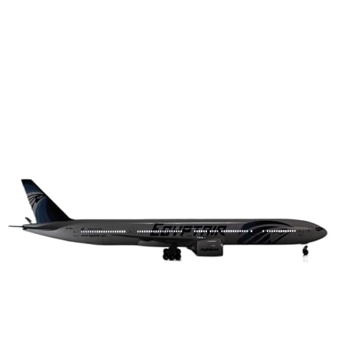 BMAONZ Kleinen Modellflugzeugen 47 cm Für Egyptair B777 Flugzeugmodell Mit Flachem Geschenk-Sammeldisplay, Standflugzeug Mit Rädern Miniatur Modelle(with Light) von BMAONZ