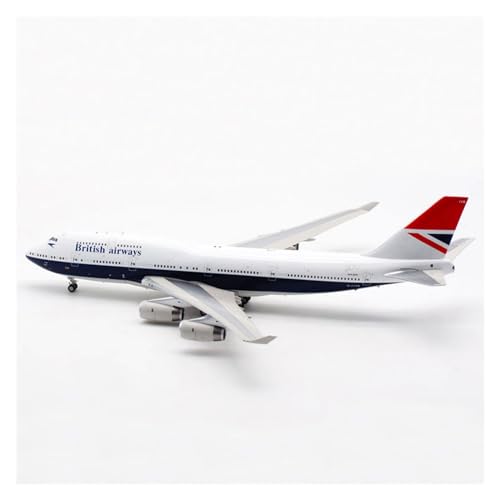 BMAONZ Kleinen Modellflugzeugen Druckguss Maßstab 1 200 Für British Airways B747-400 G-CIVB Legierung Flugzeugmodell Sammlerspielzeug Geschenk Miniatur Modelle von BMAONZ