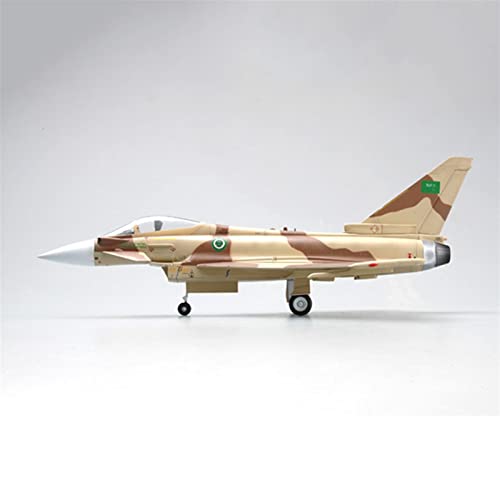 BMAONZ Kleinen Modellflugzeugen Ef2000 Taifun Im Maßstab 1 72 Für Jagdflugzeugmodell Statisches Fertigflugzeugmodell Der Saudischen Luftwaffe Miniatur Modelle von BMAONZ