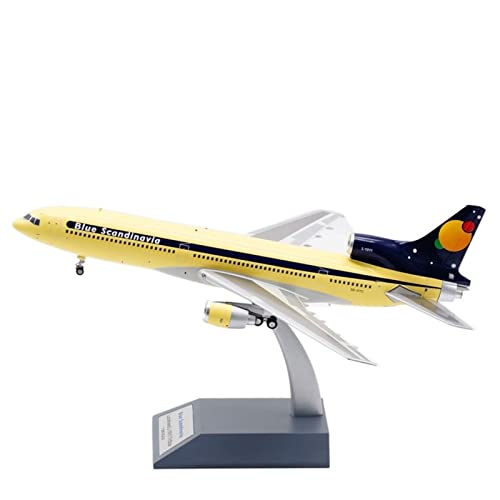 BMAONZ Kleinen Modellflugzeugen Flugzeugmodell Im Maßstab 1 200 Aus Legierung Lanskandinavisch Für Die Luftfahrt L-1011 Se-DTC Statisches Flugzeugmodell Miniatur Modelle von BMAONZ