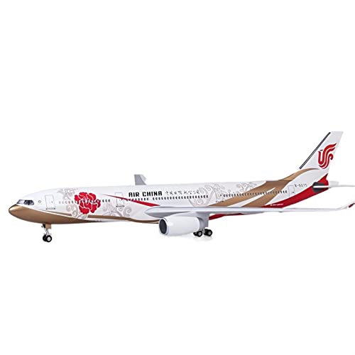 BMAONZ Kleinen Modellflugzeugen Für 330 A330 Modell AIR China Airlines Resin Aircraft Collectible Toy 47CM 1:135 Miniatur Modelle von BMAONZ