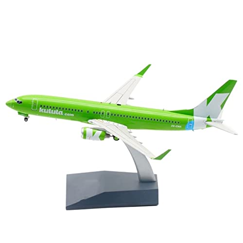BMAONZ Kleinen Modellflugzeugen Für B737-800 ZS-ZWA Kurula Airlines Alloy Aircraft Collectibles Model 1 200 Miniatur Modelle von BMAONZ