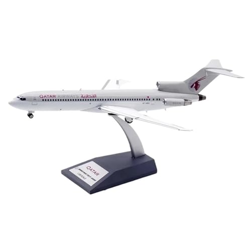 BMAONZ Kleinen Modellflugzeugen Maßstab 1 200 Airlines B727-200 A7-ABC Diecasts Sammlerflugzeugmodell Metallminiaturen Weihnachtsgeschenkspielzeug Miniatur Modelle von BMAONZ