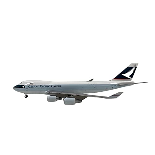 BMAONZ Kleinen Modellflugzeugen Maßstab 1 200 Für Cathay Pacific Freighter B747 B747-400 ABS-Kunststoff-Modell-Prototyp Limited Edition Miniatur Modelle von BMAONZ
