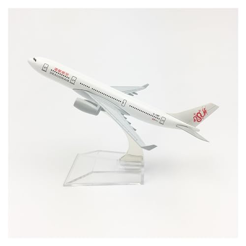 BMAONZ Kleinen Modellflugzeugen Maßstab 1 400, 16 cm, Für Dragonair A330, Legierungsdruckguss-Flugzeugmodell, Spielzeugsammlung, Geschenk Miniatur Modelle BMAONZ Kleinen Modellflugzeugen Maßstab 1 400, 16 cm, Für Dragonair A330, Legierungsdruckguss-Flugzeugmodell, Spielzeugsammlung, Geschenk Miniatur Modelle von BMAONZ
