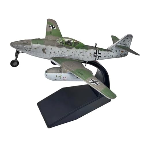 BMAONZ Kleinen Modellflugzeugen Maßstab 1 72 Für Messerschmitt Me-262 Fighter, Druckguss-Metallflugzeug, Flugzeugmodell, Einzelflugzeug Miniatur Modelle von BMAONZ