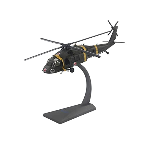 BMAONZ Kleinen Modellflugzeugen Maßstab 1 72 Uh-60 Für Helikopter Air Ambulance Militärmodell American Fighter Fertiges Flugzeugmodell Miniatur Modelle(A) von BMAONZ
