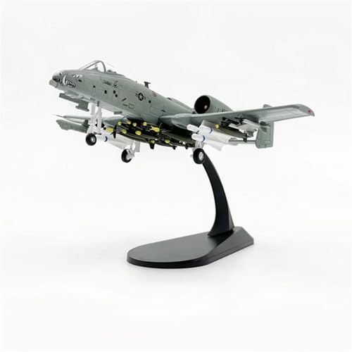 BMAONZ Kleinen Modellflugzeugen Maßstab 1:100 A-10 A10 FÜR Thunderbolt II Warthog Hog Attack Plane Fighter Diecast Metal Aircraft Model Miniatur Modelle(A-10C Warthog HH) von BMAONZ