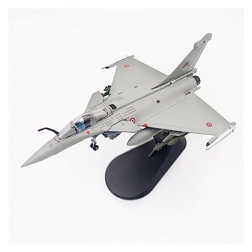 BMAONZ Kleinen Modellflugzeugen Maßstab 1:100 Für Französische Dassault Rafale C Fighter Air Force, Druckguss-Metalllegierung, Flugzeugmodell, Spielzeug, Sammlung, Kunsthandwerk Miniatur Modelle von BMAONZ