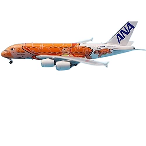 BMAONZ Kleinen Modellflugzeugen Passend Für A380 Japan JA383A Kara JA382A Kai Turtle Airlines Alloy Aircraft 1 400 Miniatur Modelle(B) von BMAONZ