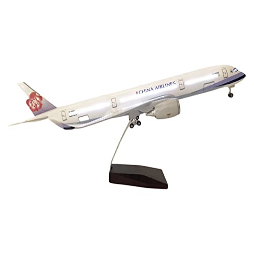 BMAONZ Kleinen Modellflugzeugen for Taiwan China Airlines A350 Sprachgesteuerte LED 46cm Aviation Collectibles Souvenir Geschenk Miniatur Modelle von BMAONZ