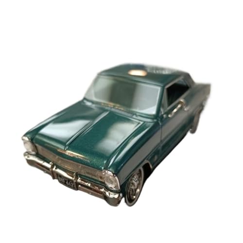 BMAONZ Miniatur Motorfahrzeug-Modelle 1/43 Für Chevrolet Nova SS 1966 Metallic Coupe Limousine Modell Statische Dekoration Auto Modell Metall Auto Modelle Fertigmodell BMAONZ Miniatur Motorfahrzeug-Modelle 1/43 Für Chevrolet Nova SS 1966 Metallic Coupe Limousine Modell Statische Dekoration Auto Modell Metall Auto Modelle Fertigmodell von BMAONZ