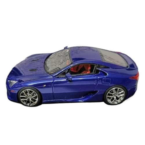 BMAONZ Miniatur Motorfahrzeug-Modelle 1/43 Für Toyota Lexus LFA RHD Blue Pearl Supercar Modell Vintage Automodelle Dekorative Ornamente Display Fertigmodell von BMAONZ