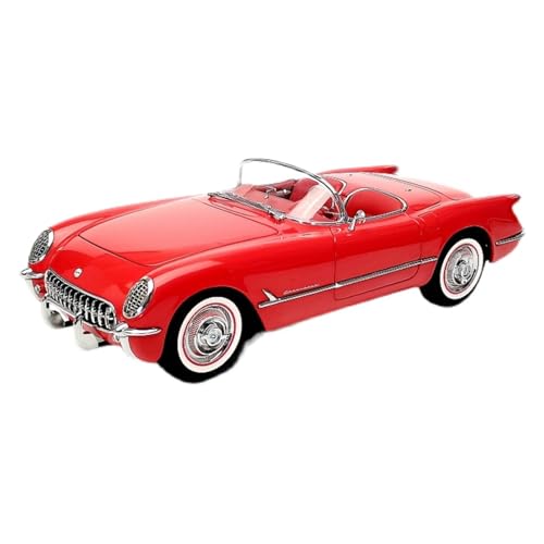 BMAONZ Miniatur Motorfahrzeug-Modelle 1:18 Für Corvette 1954 Elvis Presley Simulation Metalllegierung Automodelle Enthusiasten Sammlungen Ornamente Fertigmodell von BMAONZ