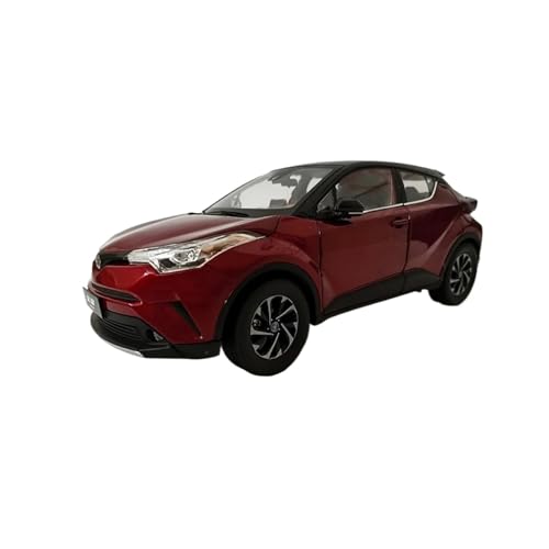 BMAONZ Miniatur Motorfahrzeug-Modelle 1:18 Für FAW Toyota Izoa Druckguss-Simulationslegierung Automodell Klassisches Spielzeugautomodell Garagenszene Ornamente Fertigmodell(Red) von BMAONZ
