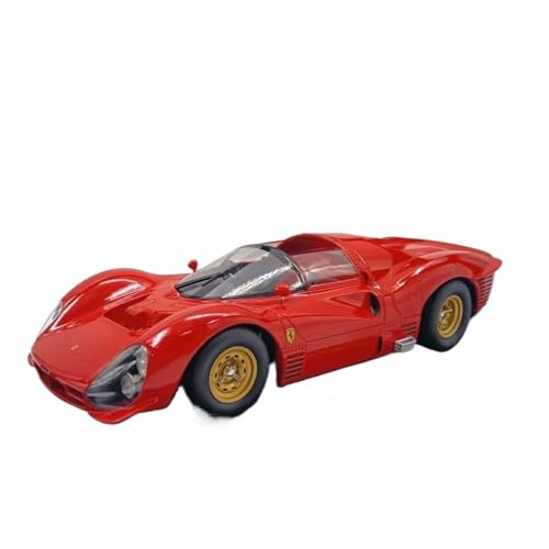 BMAONZ Miniatur Motorfahrzeug-Modelle 1:18 Für Ferrari 330P3 Rot Legierung Metall Sport Modell Klassische Spielzeug Statische Ornamente Display Betrachtung Fertigmodell von BMAONZ