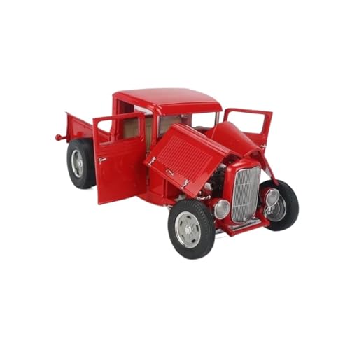 BMAONZ Miniatur Motorfahrzeug-Modelle 1:18 Für Ford 1932 Hot Rod Pick Up Simulation Legierung Auto Modell Metall Spielzeug Metall Ornament Statische Display Fertigmodell von BMAONZ
