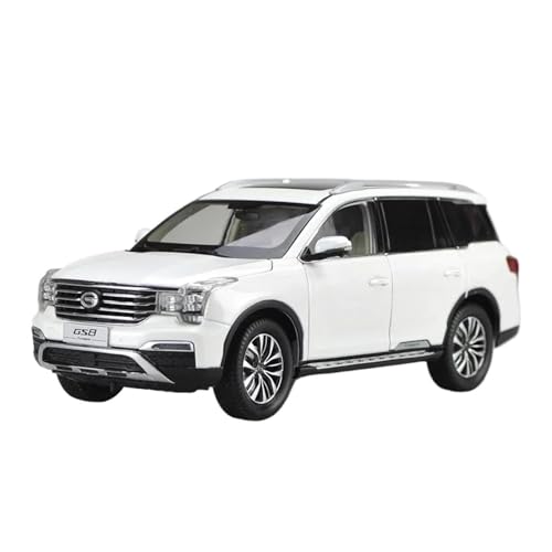 BMAONZ Miniatur Motorfahrzeug-Modelle 1:18 Für Trumpchi GS8 2016 Druckguss-Simulationslegierung Automodell Hobby-Sammlung Weihnachtsornamente Display Fertigmodell von BMAONZ