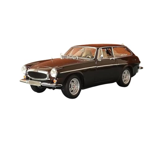 BMAONZ Miniatur Motorfahrzeug-Modelle 1:18 Für Volv P1800 Es 1971 Braun Metallic Legierung Simulation Klassische Auto Modell Hobby Sammlung Souvenir Fertigmodell von BMAONZ
