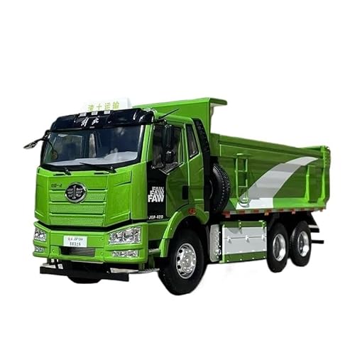 BMAONZ Miniatur Motorfahrzeug-Modelle 1:24 Für FAW Jiefang J6 Muck Truck Alloy Engineering Fahrzeugmodell Druckguss-Sammelfahrzeuge Für Erwachsene Fertigmodell von BMAONZ