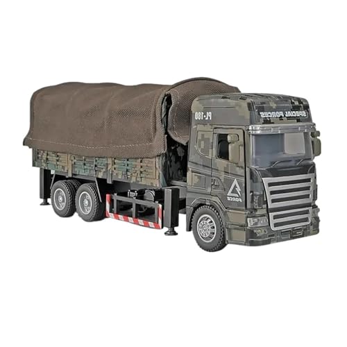 Miniatur Motorfahrzeug-Modelle 1:32 Für LKW Gepanzertes Legierungsautomodell Druckguss-Trägertransportfahrzeugmodell Ton- Und Lichtspielzeug Fertigmodell von BMAONZ