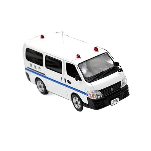 BMAONZ Miniatur Motorfahrzeug-Modelle 1:43 Für Nissan Caravan E25 2008 Polizeiauto Druckguss Seltenes Automodell Landschaft Druckguss Sammlerspielzeugauto Fertigmodell von BMAONZ