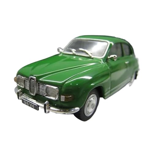 BMAONZ Miniatur Motorfahrzeug-Modelle 1:43 Für Saab 96 V4 1969 Simulation Legierung Oldtimer Modell Souvenir Dekorative Modell Spielzeug Für Sammlung Fertigmodell von BMAONZ