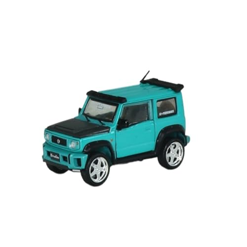 BMAONZ Miniatur Motorfahrzeug-Modelle 1:64 Für Jimny LB Wide Body Alloy Automodell Automodell Dekoratives Spielmodell Für Die Sammelserie Fertigmodell(Green) von BMAONZ
