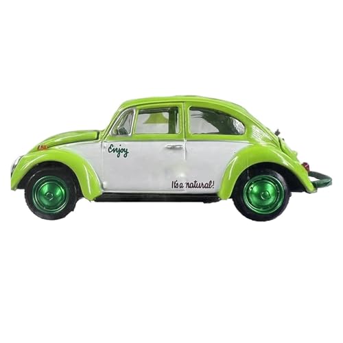 BMAONZ Miniatur Motorfahrzeug-Modelle 1:64 Für Käfer 1967, Druckguss-Simulations-Legierungsautomodell Statische Metallornamente Weihnachtsspielzeug-Kollektion Fertigmodell von BMAONZ