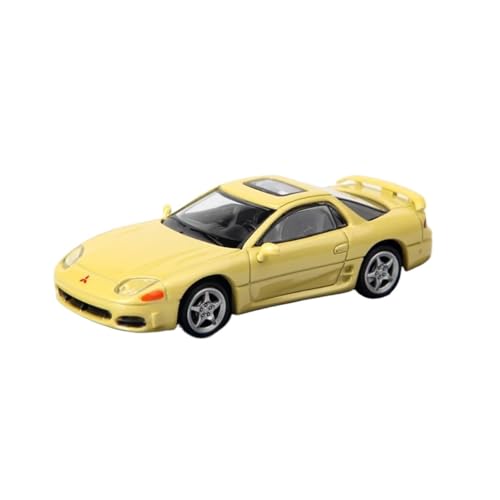 BMAONZ Miniatur Motorfahrzeug-Modelle 1:64 Für Mitsubishi 3000GT/GTO Simulation Druckguss-Legierung Statisches Automodell Fan-Sammlung Heimdekoration Fertigmodell von BMAONZ