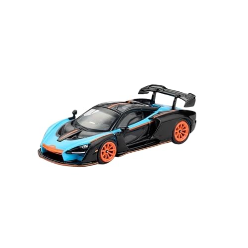 BMAONZ Miniatur Motorfahrzeug-Modelle 1:64 Für Senna MCL1105 1106 1107 Legierung Diecast Statische Miniatur Spielzeug Auto Modell Hobby Sammlerstücke Fertigmodell(Blue) von BMAONZ