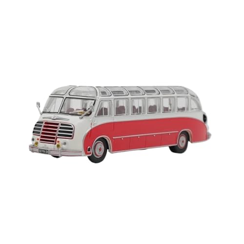 BMAONZ Miniatur Motorfahrzeug-Modelle 1:72 Für Kassbohrer Setra S8 Bus Legierung Simulation Klassische Coach Modell Hobby Sammlung Überraschung Spielzeug Fertigmodell von BMAONZ