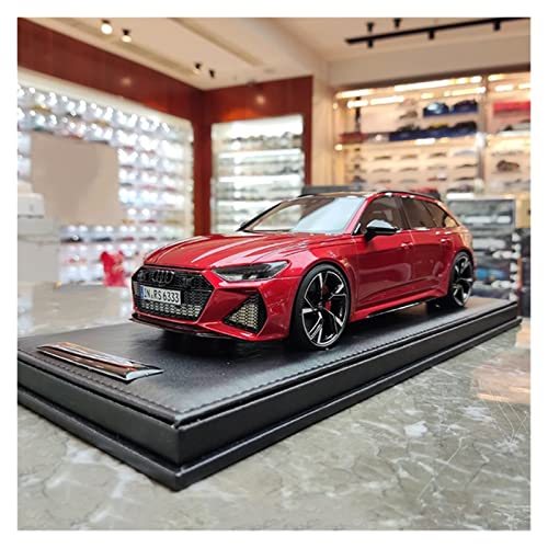Fine Edition 1 18 Druckguss Für Audi RS6 Avant C8 2021 Harzsimulation Sportwagenmodell Sammlerstück von BMAONZ
