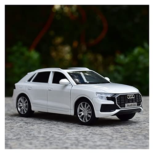 Für Audi Q8 SUV 1 36 Alu-Automodell Ton Und Licht Zurückziehen Kinder Spielzeugfahrzeug Geschenk von BMAONZ