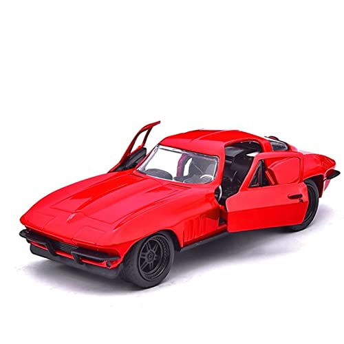 Für Chevrolet Corvette Classic C2 1 32 Alu-Automodell Mit 2 Türen Junge Spielzeugfahrzeug Geschenkkollektion Rot Für Chevrolet Corvette Classic C2 1 32 Alu-Automodell Mit 2 Türen Junge Spielzeugfahrzeug Geschenkkollektion Rot von BMAONZ