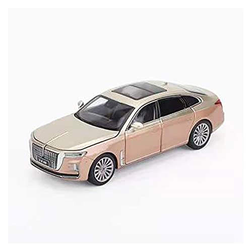 Für HONGQI H9 1 32 Legierung Automodell Soundlicht Ziehen Kinderspielzeug Geschenksammlung Zurück(B) von BMAONZ
