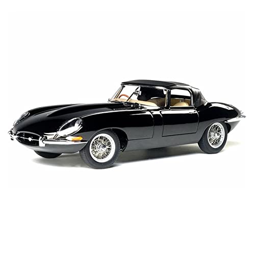 Für Jaguar E-Type 3.8 Simulation Full Open Alloy Car Model Collection Ornament 1 18(Taglia unica) von BMAONZ