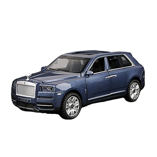 Für Rolls Royce Cullinan 1 32 Alu-Automodell Rückzug Kindermetallspielzeugfahrzeug 7 Türen Können Geöffnet Werden(Blau) von BMAONZ