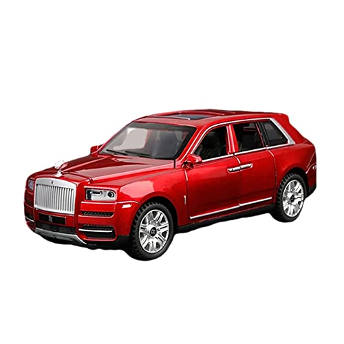 Für Rolls Royce Cullinan 1 32 Alu-Automodell Rückzug Kindermetallspielzeugfahrzeug 7 Türen Können Geöffnet Werden(Rot) von BMAONZ