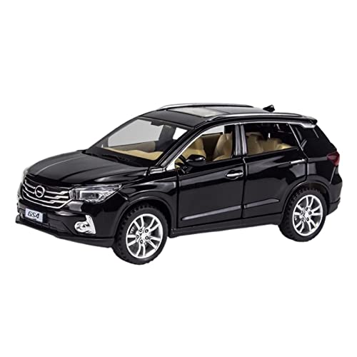 Für Trumpchi GS4 1 32 Alu-Automodell Sound Und Licht Ziehen Kinder Spielzeugfahrzeug Geschenk Zurück(Schwarz) von BMAONZ