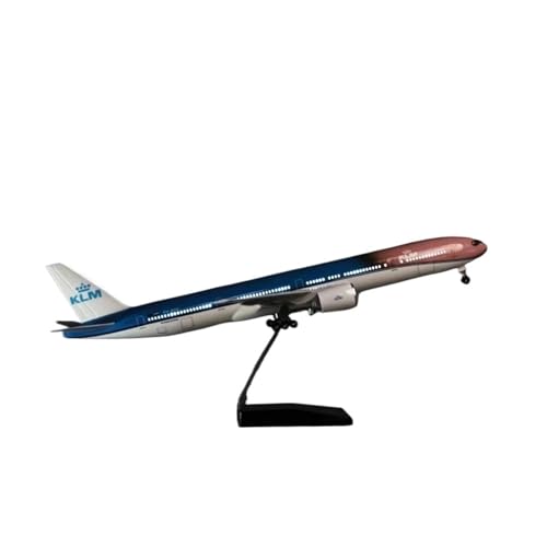 Kleinen Modellflugzeugen 1/157 Für B777 Flugzeug KLM Air Model W Licht Und Radfahrwerk Druckgussharz Flugzeugsammlung Miniatur Modelle(with Light) von BMAONZ