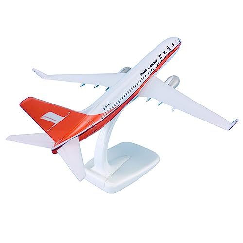 Kleinen Modellflugzeugen 1 200 20 cm Flugzeugmaßstab Druckgussflugzeuge Boeing B737-800 für Shanghai Airlines Flugzeugmodell Miniatur Modelle von BMAONZ