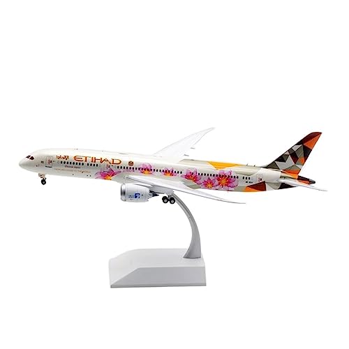 Kleinen Modellflugzeugen 1 200 Passend Für B787-9 Druckguss-Metalllegierung Maßstab Flugzeugmodell Sammlung Souvenir Ornamente Display Geschenk Miniatur Modelle von BMAONZ
