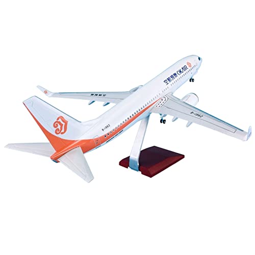 Kleinen Modellflugzeugen 1 85 47 cm Mit Rädern Und LED-Leichtflugzeugflugzeugen Für Boeing B737-800 Ok Flugzeugmodell Miniatur Modelle von BMAONZ