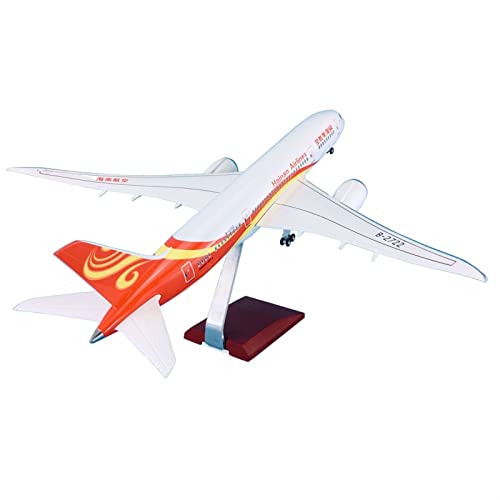 Kleinen Modellflugzeugen 1:130 43 cm Mit Rädern Und LED-Leichtflugzeugflugzeugen Für Boeing B787 Hainan Airlines Flugzeugmodell Miniatur Modelle von BMAONZ