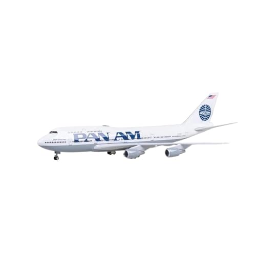 Kleinen Modellflugzeugen 1:150 47CM Für Boeing 747 Flugzeug Panam Modellflugzeug Display Druckgussflugzeug Modellflugzeug Mit LED ﻿ Miniatur Modelle(No Lights) von BMAONZ